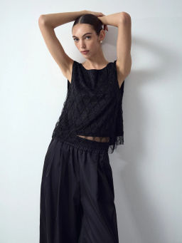 EMKA // Топ с бисером