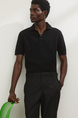 Polo texturizado Slim Fit - H&m фото 5