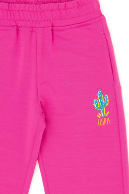 Розовые спортивные штаны для девочек - U.s. polo assn фото 8