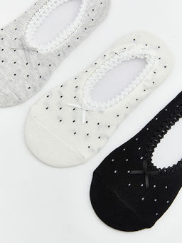 Puantiyeli Kad?n Babet ?orap 3l?