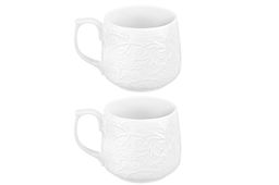Набор кружек 2 пр. 500 мл 13,5*10*9 см Веточки-цветочки, фарфор - Elan gallery фото 5