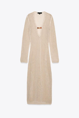 LONG KNIT DRESS - Zara фото 6