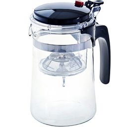 4026 Чайник заварочный 0,5л дав/клап стекло/нерж/ст/пластик MB (х24) - Mayer&boch фото 2