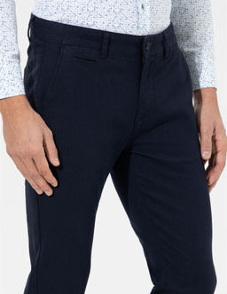 Lacivert Slim Fit Kanvas Pantolon - Pierre cardin фото 6