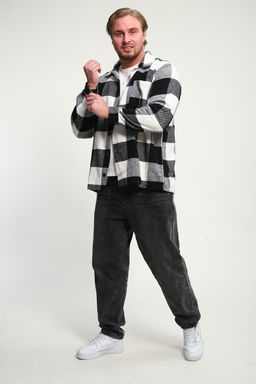 Рубашка мужская в клетку РМК-01