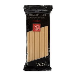 Пластилин скульптурный Аква-колор СКУЛЬПТАЛИН IZO-SP-240 Изостудия 0.240 кг 5 шт №10 терракотовый твердый  фото 8