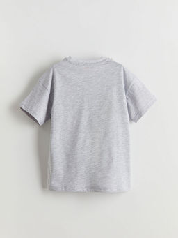 Bisiklet Yaka Erkek ?ocuk ?ortlu Pijama Tak?m?