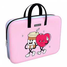 Цена за 1 шт. Папка текстильная на молнии ErichKrause с ручками Yummy, A4+