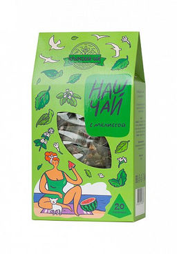 Наш Чай Зелёный чай Сенча, 20 н/п, 50 гр - Травы горного крыма фото 10