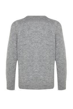 Ekru Yumusak Dokulu Mucevherli Triko Kazak TWOAW24KZ00685 - Trendyolmilla фото 22