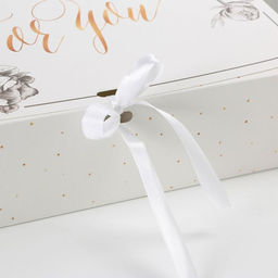 Цена за 2 шт. Коробка подарочная складная, упаковка, «Just for you», 31 х 24.5 х 8 см