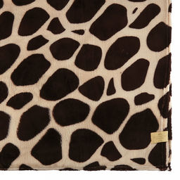 Плед/покрывало 240х200см "Сон жирафа", велсофт "California" набивной, полиэстер 100%, плотность 160г/м2, упаковка: 20х33см пояс бумажный, "Домашняя мода" (Россия)