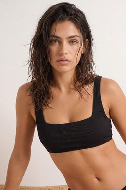 K?rm?z? Bralette Kapl? Dokulu Basic Bikini Ustu TBESS26BU00023 - Trendyolmilla фото 2