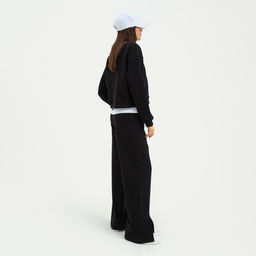 Костюм женский (джемпер, брюки) MIST Soho, размер 40-42, чёрный