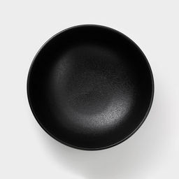 Салатники Magistro Carbon, 250/650/1.2 л, d=11/16/19.5 см, набор 3 шт., керамика, чёрные