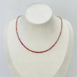 Чокер из Шпинели микс (градиент)