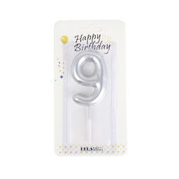 Свеча Цифра / KL-8 /уп 12/600/серебро (1) - Галеонтрейд фото 22