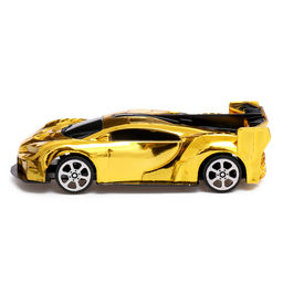 Цена за 2 шт. Машина «Хром», инерционная, цвет МИКС