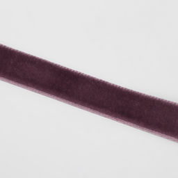 Лента бархатная, 10 мм, 181 м, сиреневый №199 - Арт узор фото 3
