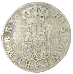 2 реала 1785 года Испания