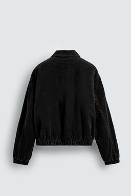 RELAXED FIT CORDUROY JACKET - Zara фото 9