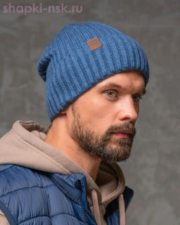 F 478 Шапка искуственный мех мужская (57-59)