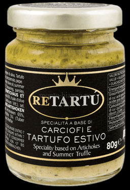 Соус RETARTU из артишоков с черным трюфелем 80 г, стекло, ИТАЛИЯ