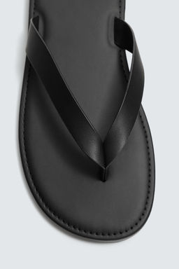 SANDALIA TIRAS / Negro - Zara фото 6