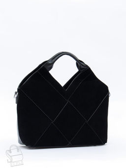Сумка женская кожаная 1133VG black  Vitelli Grassi