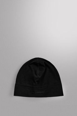 GORRO BEANIE RUNNING MEZCLA LANA / Negro
