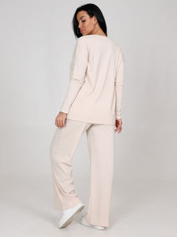 026-ЖК КОСТЮМ ЖЕНСКИЙ (брюки) (Молочный) - А-дина фото 8