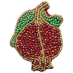 Klart набор для вышивания 10-001 Брошь. Гранат 5 х 7 см