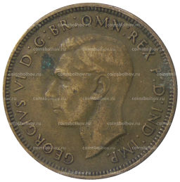 1/2 пенни 1938 года Австралия