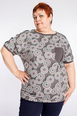 Футболка М322155д Бежевый