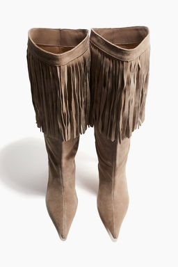 Botas de ante a la rodilla - H&m фото 3