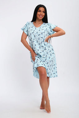 Сорочка женская (01064 синий) - Плиона фото 8