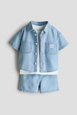 3-piece denim set