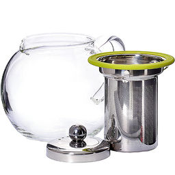 25677 Чайник стекло 1,2л+ подогрев,сито МВ (х12) - Mayer&boch фото 2