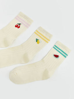 Meyve Nak??l? Kad?n Soket ?orap 3l?