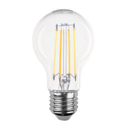 LED-A60-7W/SW/E27/230V/WF/CL GLS81TR Умная лампа светодиодная Wi-Fi+Bluetooth, диммируемая. Форма "А", прозрачная. Стеклянная колба. 2700-6500K. Голосовое управление+приложение UnielSmart. TM Uniel