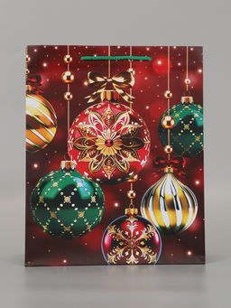 Цена за 2 шт. Пакет подарочный «Новогодняя коллекция», 26×12×32 см