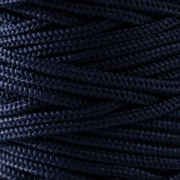 Шнур для вязания 100% полиэфир 3мм 50м (синий)