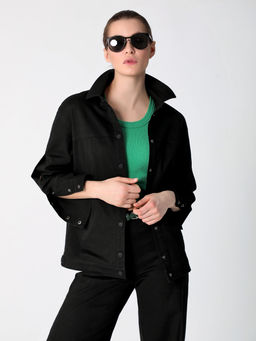 25223 Жакет черный