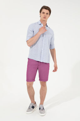 U. S. Polo Assn Мужские фиолетовые тканые шорты - U.s. polo assn фото 15