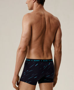 ATLANTIC 3MH-224 Трусы шорты Light - набор 3 шт. темно-синий фото 3