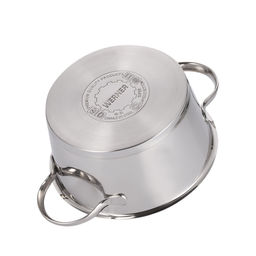 50312 WERNER Кастрюля NICE 18х9см/2,0л со стеклянной крышкой, с индукционным капсульным дном. Материал: нерж. сталь 18/8. Толщина: 0,6мм  фото 3