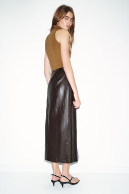 SLEEVELESS HIGH NECK TOP - Zara фото 9