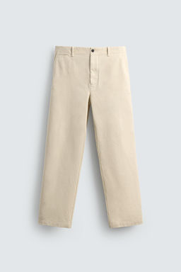 PANTALON CHINO REGULAR FIT / Beige claro - Zara фото 7