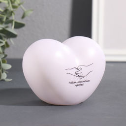 Фигурка светящаяся RISALUX Сердце. Руки, LED-ночник, 3хLR44, 8?11?7 см
