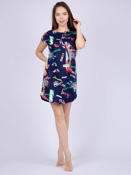 Туника "Душечка" граффити, трикотаж